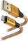 Hama Lade-/Datenkabel Reflective Lightning/USB-A 1.5m orange Vorschaubild
