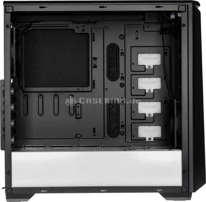Phanteks Eclipse P400S Tempered Glass Edition schwarz/weiß, Glasfenster, schallgedämmt