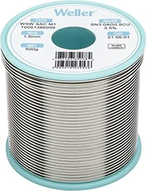 Weller WSW SAC M1 Lötzinn 1.6mm, 500g