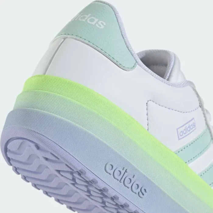 adidas VL Court Bold Lifestyle cloud white/halo mint/violet tone (Junior)