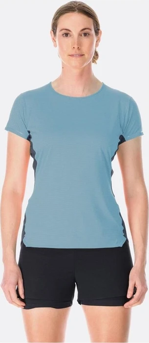 Rab Sonic Ultra Funktionsshirt kurzarm citadel/tempest blue (Damen)