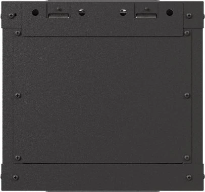 Lanberg WF11 Series 10" Rack Wandschrank 4HE, hängend, Flatpack, Glastür, IP20, RAL 9004, 300mm tief