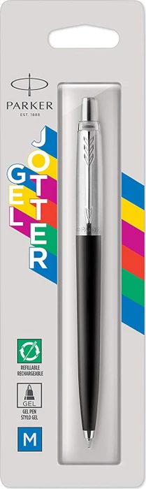 Parker Jotter Originals Gelroller schwarz/silber