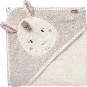 Fehn Kapuzenbadetuch Lama 80x80cm