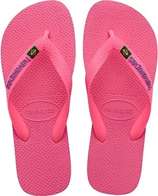 Havaianas Brasil Logo crystal rose