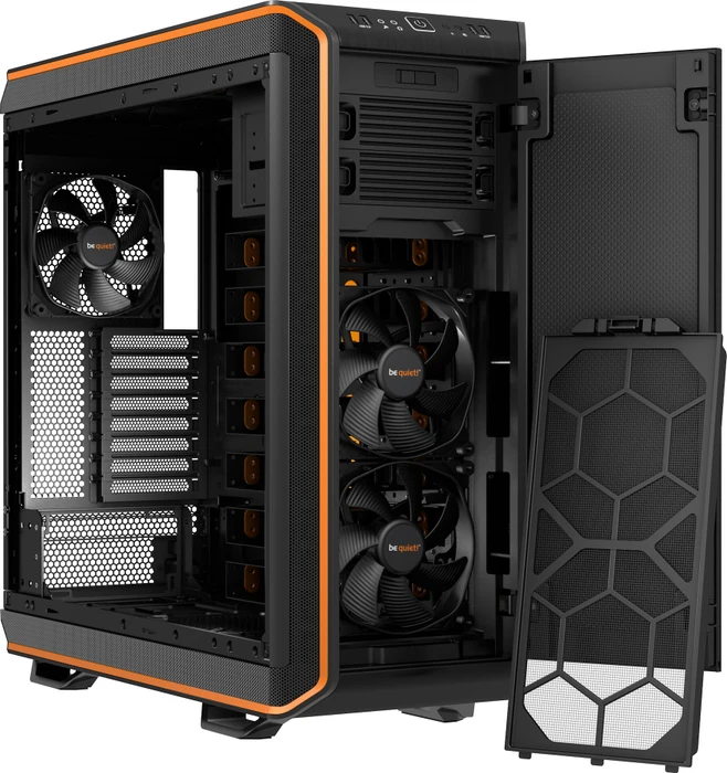 be quiet! Dark Base 900, orange, schallgedämmt