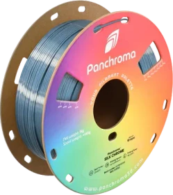 Polymaker Panchroma Silk PLA, chrom, Spule, 1.75mm, 1.00kg