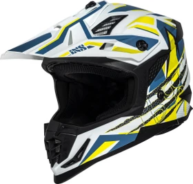 iXS 363 2.0 matt weiß/blau/gelb