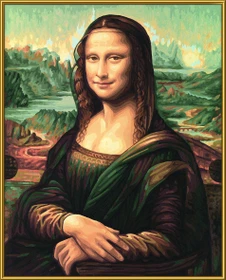 Schipper Arts & Crafts Malen nach Zahlen Mona Lisa