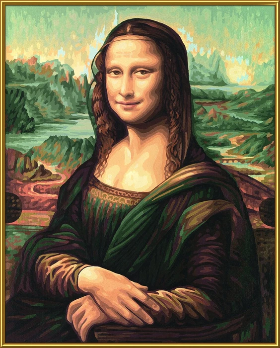 Schipper Arts & Crafts Malen nach Zahlen Mona Lisa