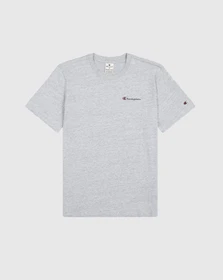 Champion Small Logo T-Shirt kurzarm grau (Herren)