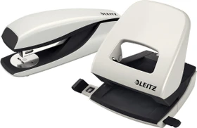 Leitz NeXXt WOW, Locher und Heftgerät 5095, perlweiß, Set
