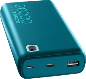 Cellularline Power Bank ESSENCE Turbo 20000 grün