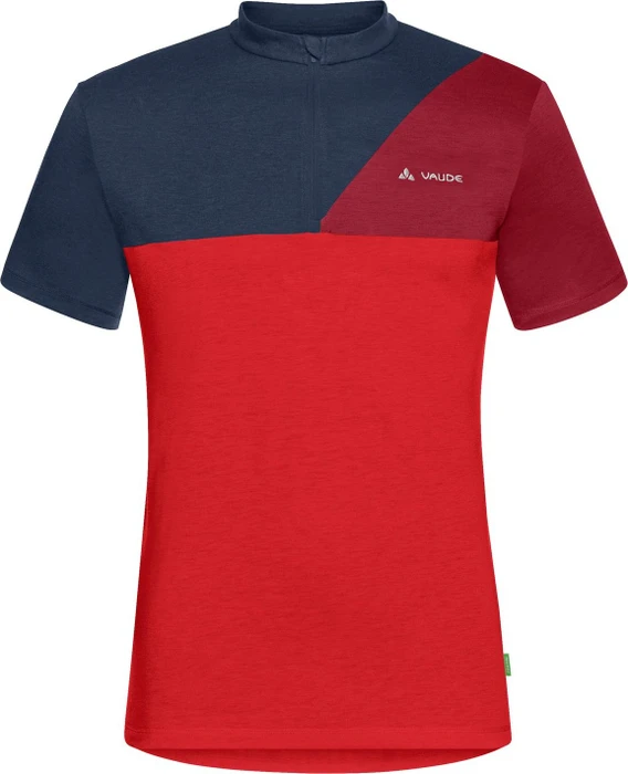 Vaude Tremalzo IV Trikot kurzarm mars red (Herren)