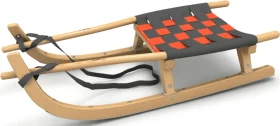 Kathrein Einsitzer Touren Rennrodel orange/grau
