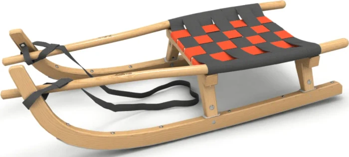 Kathrein Einsitzer Touren Rennrodel orange/grau