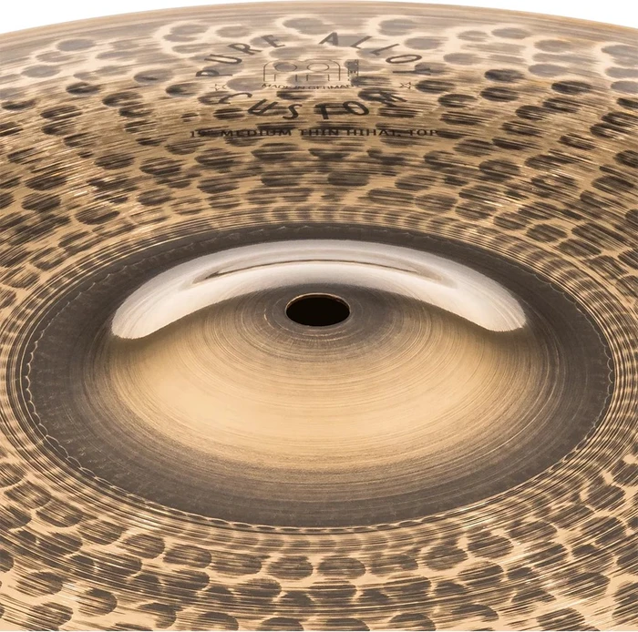 Meinl Pure Alloy Custom Medium Thin Hi-Hat 15"