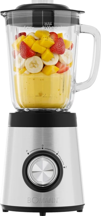 Bomann UM 6084 CB Standmixer edelstahl