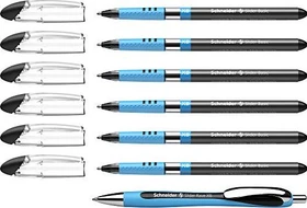 Schneider Slider Basic XB Kugelschreiber schwarz/silber, 6er-Pack