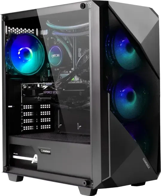 Hyrican Striker 7627, Ryzen 5 9600X, 32GB RAM, 1TB SSD, GeForce RTX 5060