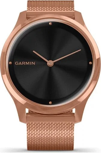 Garmin vivomove Luxe Aktivitäts-Tracker rose gold milanese/18k rose gold