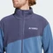 adidas Terrex Multi Fleece Funktionsjacke wonder steel/shadow navy (Herren) Vorschaubild