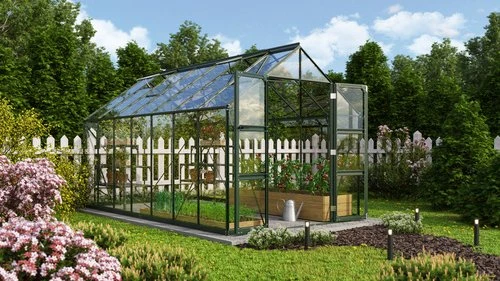 Vitavia Domus 11500 ESG 3mm Gewächshaus schwarz