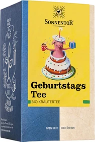 Sonnentor Geburtstags Tee Beutel, 18 Stück