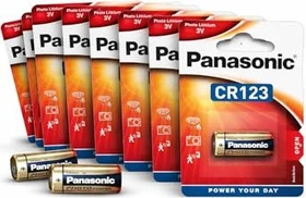 Panasonic Photo CR123A (CR123/CR17345), 10er-Pack