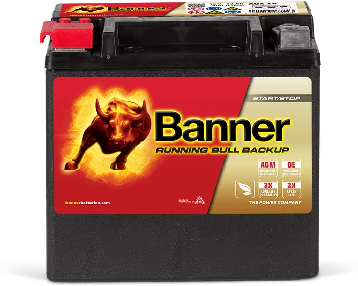 Banner Running Bull BackUp AUX12