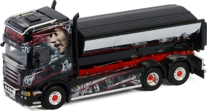Wsi Models Kuismanen Scania R5 Topline 6X2 Tag Axle Hooklift