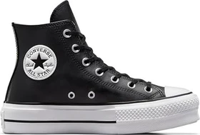 Converse Chuck Taylor All Star Lift Leather High Top schwarz/weiß (Damen)