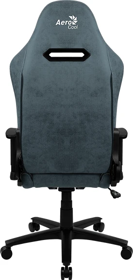 AeroCool Duke AeroSuede Gamingstuhl, blau/schwarz