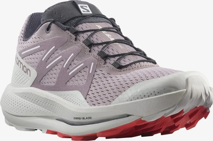 Salomon Pulsar Trail quail/lunar rock/poppy red (Damen)