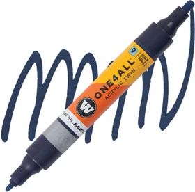 Molotow ONE4ALL Twin 1.5/4mm Acrylmarker petrol