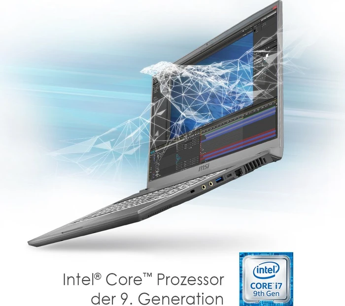 MSI Creator 17M 032-A9SD, Space Grey, Core i7-9750H, 16GB RAM, 512GB SSD, GeForce GTX 1660 Ti, DE