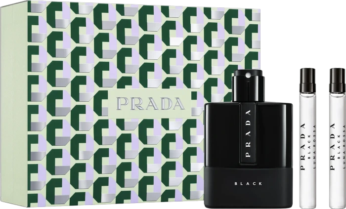 Prada Luna Rossa Black EdP 100ml + 2x EdP 10ml Duftset