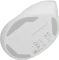Natec Crake 2 Vertical Wireless Mouse weiß, USB/Bluetooth Vorschaubild