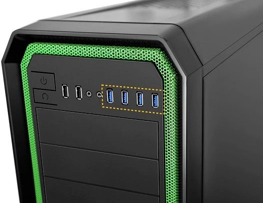 Antec Nineteen Hundred grün