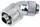Alphacool HF Schraubanschluss 45° G1/4", chrome (17083)