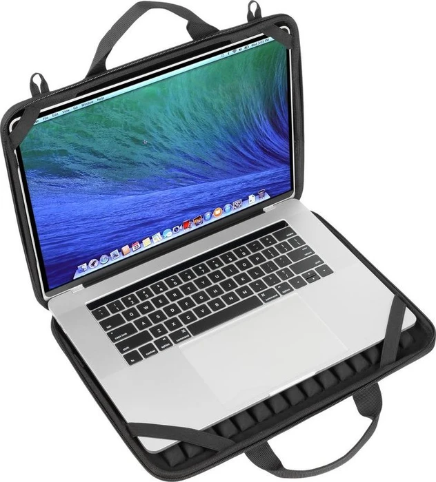 RivaCase 5130 Antishock Hardshell Case für MacBook Air 15 und Laptops bis 14", schwarz