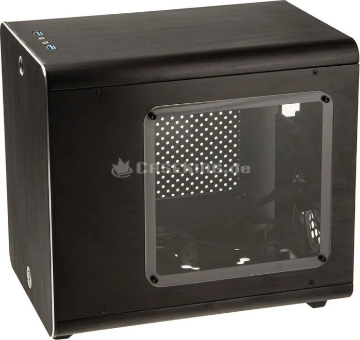Raijintek Metis schwarz, Acrylfenster, Mini-ITX
