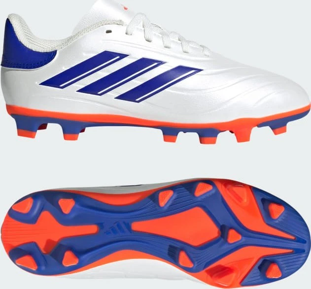 adidas Copa Pure II Club FxG cloud white/lucid blue/solar red (Junior)