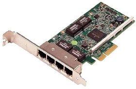 Dell Broadcom 5719 QP LAN-Adapter, 4x RJ-45, PCIe 2.0 x4 (XF9VF/540-11148)
