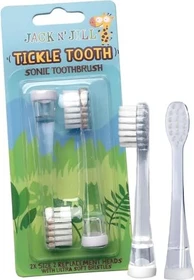 Jack n' Jill Tickle Tooth Kinder-Ersatzbürste, 2 Stück