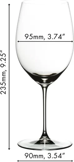 Riedel Veritas Cabernet/Merlotglas, 4 Stück