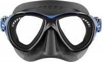 Cressi Naxos Tauchermaske schwarz/blau