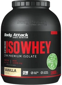 Body Attack Extreme Iso Whey Protein Banane 1.8kg