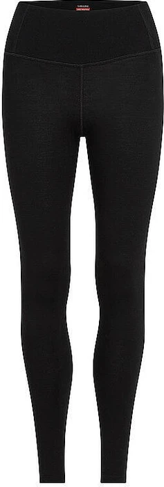 Icebreaker 260 Tech High-Rise Thermo Hose lang schwarz (Damen)