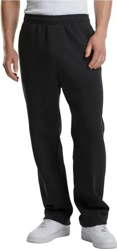 Urban Classics Fluffy Track Trainingshose lang schwarz (Herren)